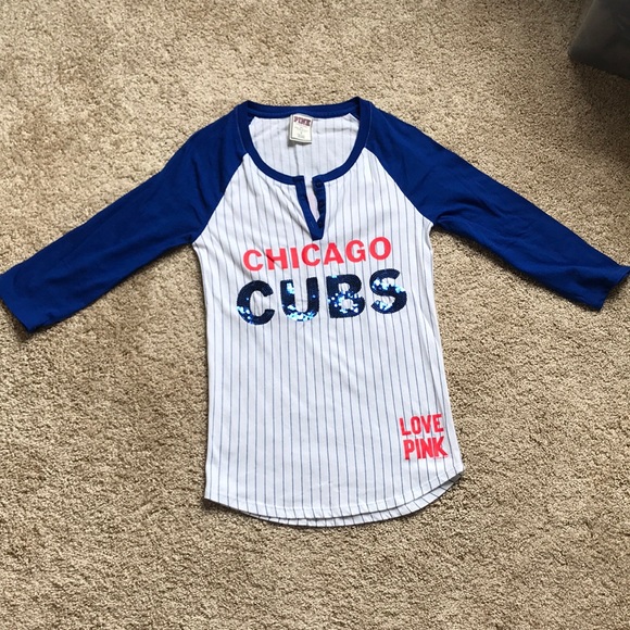 Victoria’s Secret PINK Baseball Tee - Picture 2 of 6